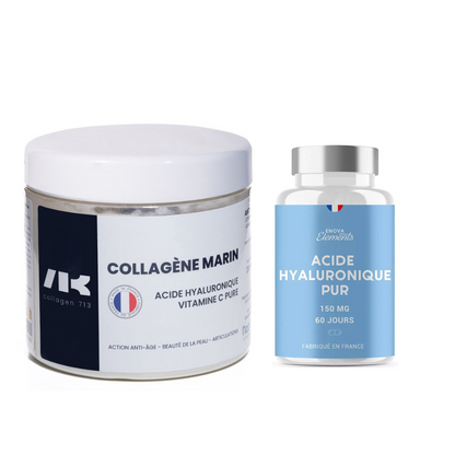 Naticol Marine Collagen + 120 capsules of Pure Hyaluronic Acid