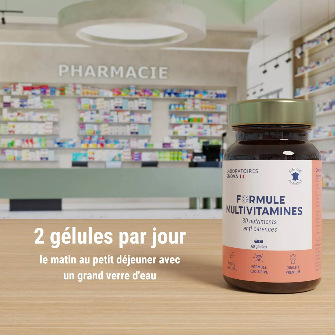 Formule Multivitamines avec Trente Nutriments